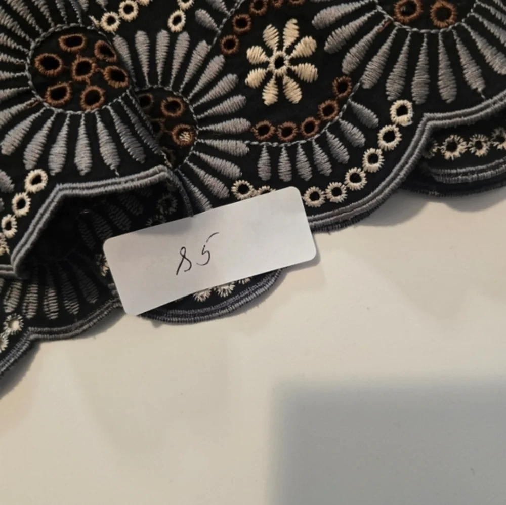 Vanessa Bruno Alais Dress In Black Midi Sleeveless Crew neck Back zipper Size 8 - Picture 12 of 12